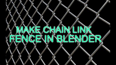 blender mesh to chainlink Kraken Leads Ether Unstaking Parade,... Blender: Making Chain Link Fence